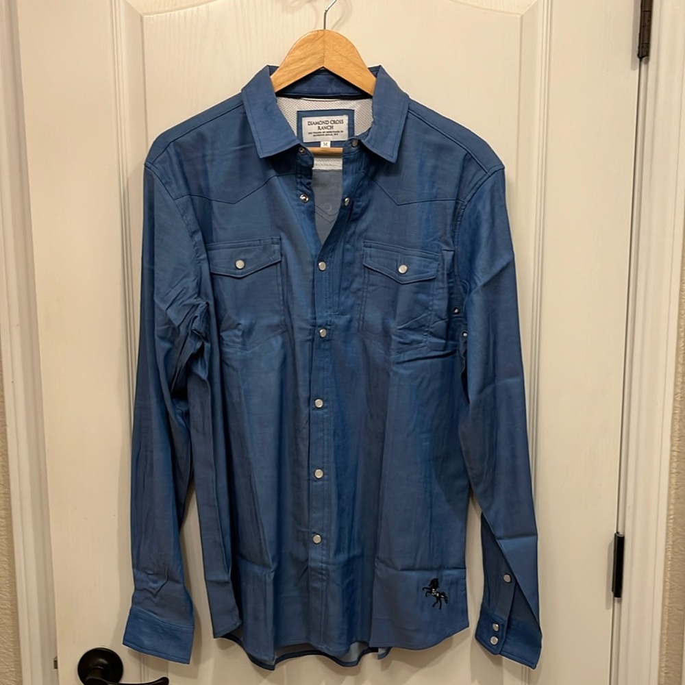 Diamond Cross Ranch Performance Western Shirt (M)